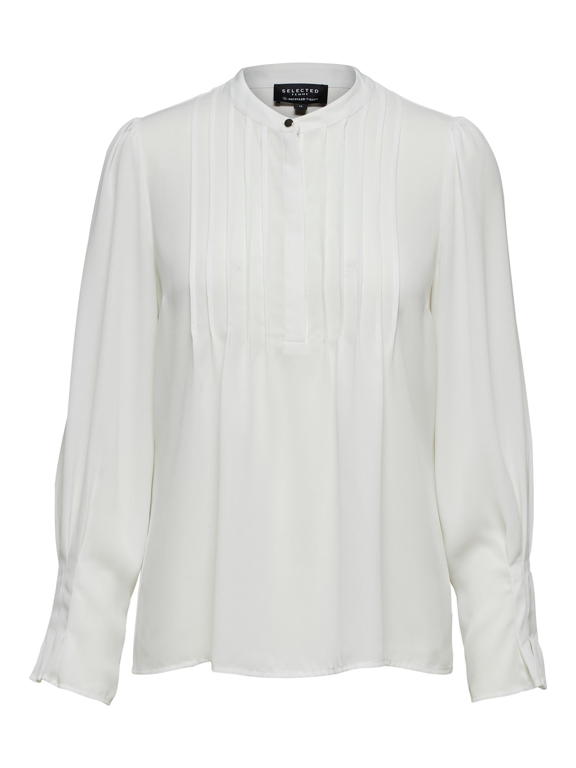 SLFLIVIA L/S Top - snow white